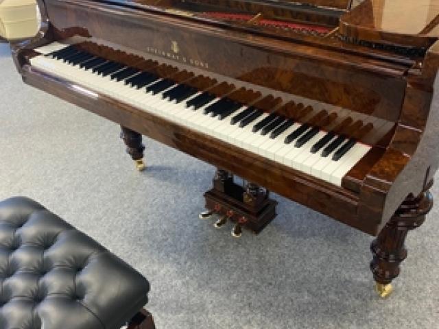 Flügel Steinway&sons 0 180 cm, wurzelnussbaum poliert - 1